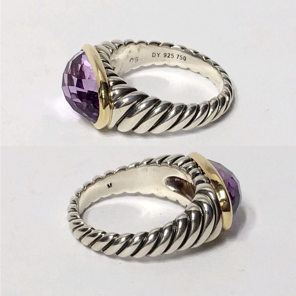 David Yurman Lavender Amethyst Ring - Picture 4 of 7